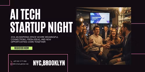 AI Tech & Startup Night \u2014 New York, Brooklyn