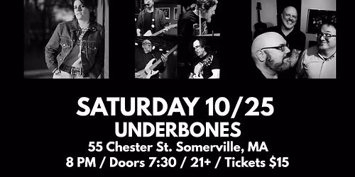 Carissa Johnson, Glowbox, and The Make Three at Underbones 10\/25\/25