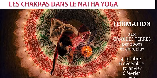 Formation les chakras dans le Natha Yoga