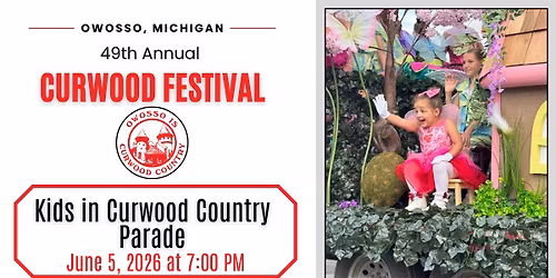 Kids in Curwood Country Parade 2026