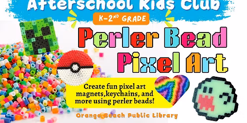 After School Kids Club: Perler Bead Art
