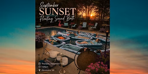 September Sunset  Floating Sound Bath