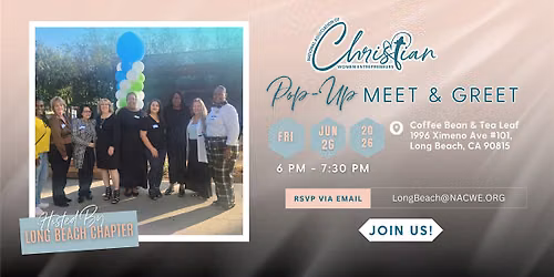 Pop-Up: Meet & Greet with NACWE LB