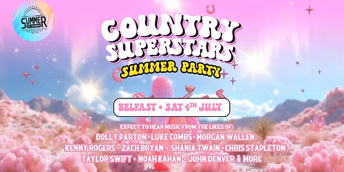 Country Superstars Summer Garden Party - Belfast