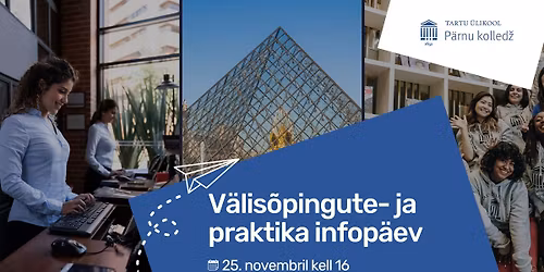 V\u00e4lis\u00f5pingute ja -praktika infop\u00e4ev