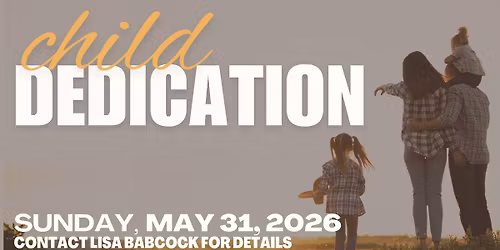 Child Dedication