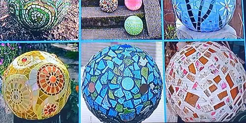 (FULL) Mosaic Class: Gazing Ball (Part 2 of 2)