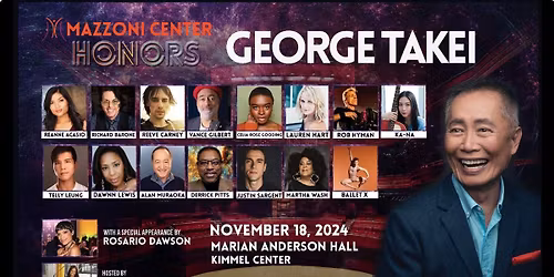 Mazzoni Center Honors at Kimmel Center - Marian Anderson Hall