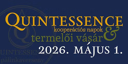 Quintessence kooper\u00e1ci\u00f3s nap & termel\u0151i v\u00e1s\u00e1r