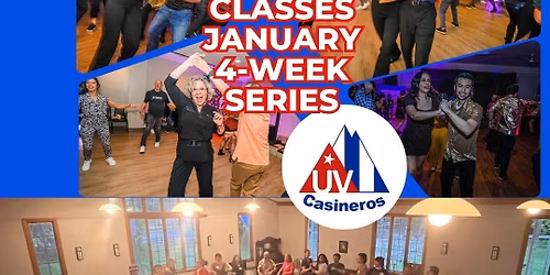Cuban dance classes (casino) January 4-week series [beginner & intermediate]