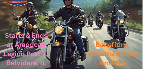 Benefit Ride for Wreaths Across America