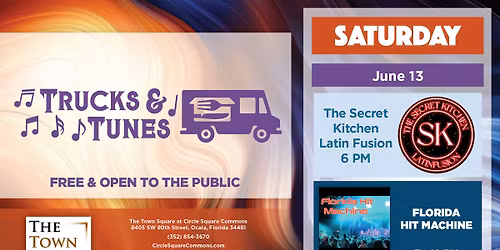 Trucks & Tunes with The Secret Kitchen Latin Fusion & Florida Hit Machine