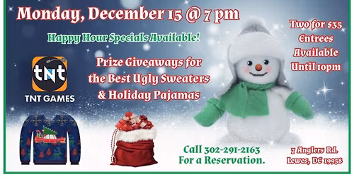 Holiday \/ Ugly Sweater Trivia at The Wheelhouse