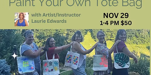 Paint Your Own Tote Bag