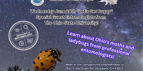 Wildlife Wednesday at Alum Creek State Park- Ohio\u2019s Moths and Ladybugs