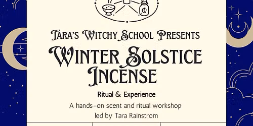 Winter Solstice Incense Making Workshop