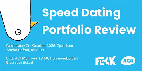 Speed Dating Portfolio Review \/ Brighton illustrator meet-up \/ Flock