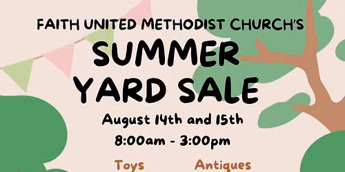 Summer Yard Sale