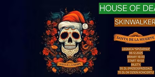 Koncert Miko\u0142ajkowy "SANTA DE LA MUERTE"