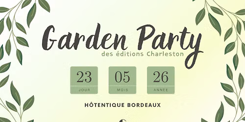 Garden Party Charleston 2026