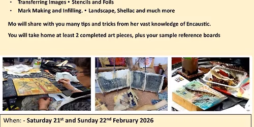 Weekend Workshop - Encaustic Creative