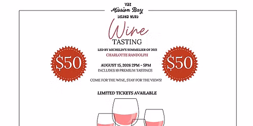 Mission Bay Beach Club Summer Wine Tasting