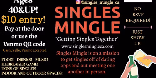 Singles Mingle 40&UP in Pleasanton