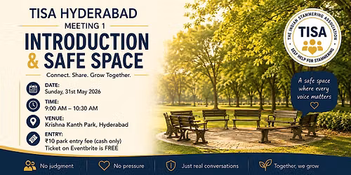 TISA Hyderabad Meeting #1 Introduction & Safe Space
