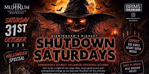 Birmingham\u2019s biggest Halloween shutdown is back\u2026 \ud83c\udf83\ud83d\udd25