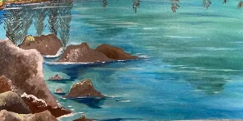 In the Mountains Paint & Sip Event!