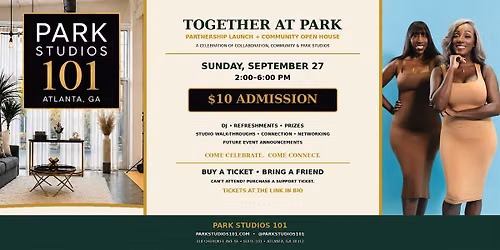 TOGETHER AT PARK  (Partnership  Launch & Community Celebration)