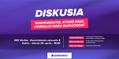 Ko\u0161ice diskusia