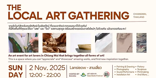 The Local Art Gathering, Green Dog x Gaia Beats Festival