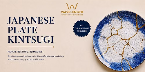 Japanese Kintsugi Plate