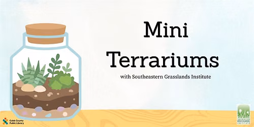 Mini Terrariums with Southeastern Grasslands Institute