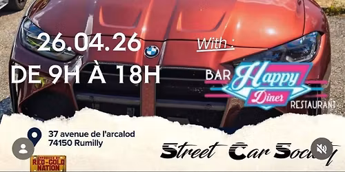 sortie du groupe pour la rencontre auto moto de rumilly