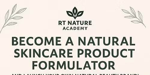 NATURE ACADEMY \ud83c\udf3f BECOME A NATURAL SKINCARE PRODUCT FORMULATOR and launch your own natural beauty 