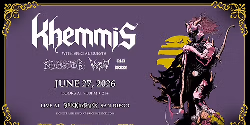 Khemmis with special guests at Brick by Brick