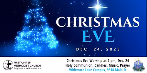 Christmas Eve Worship (2 pm)