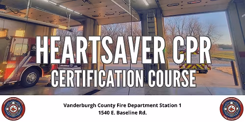 AHA Heartsaver CPR Course @ VCFD - May