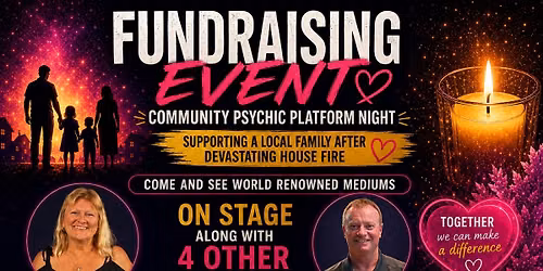 COMMUNITY PSYCHIC PLATFORM NIGHT \u2014 FUNDRAISING EVENT