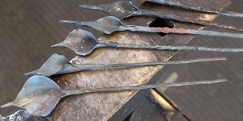 Intermediate Blacksmithing: Forged Calla Lilies