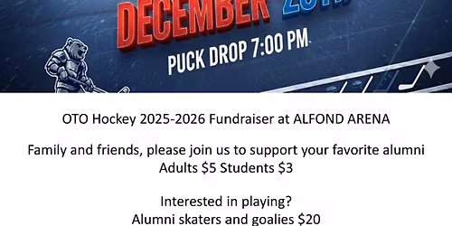 OTO Hockey Alumni Game