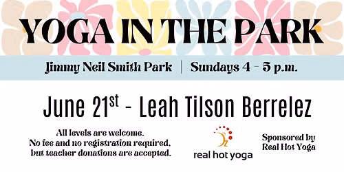 Yoga in the Park - Leah Tilson Berrelez