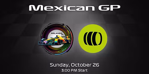 Orlando F1 Watch Party: Mexican GP
