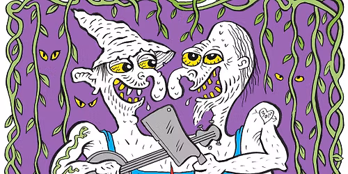 Lester T. Raww's Graveside Quartet ~ The Slow Poisoner ~ Meredith Edgar Trio