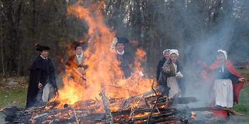 Lexington Tea Burning Reenactment