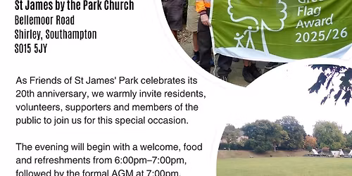 Friends of St. James' Park Annual General Meeting