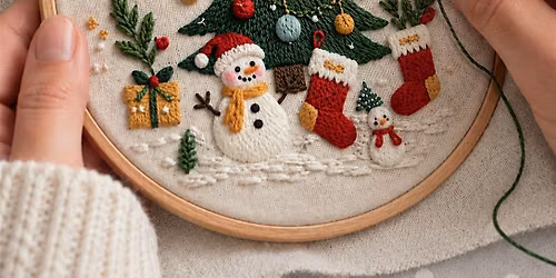 Festive Embroidery Class