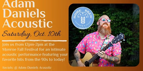 (10\/10) Adam Daniels @ Monroe Fall Festival